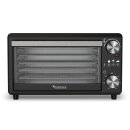 Dörrgerät mit 100 % plastikfreiem Lebensmittelkontakt – TurboTronic TurboWave BIO FD14, 14 L, 5 Metallgitter, 30–80 °C, 12-h-Timer; für eigene Snacks aus Obst, Gemüse, Fleisch und Pilzen; Dörrautomat, Dörrapparat, Obsttrockner, Früchtetrockner und Dörrer