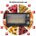 Dörrgerät mit 100 % plastikfreiem Lebensmittelkontakt – TurboTronic TurboWave BIO FD14, 14 L, 5 Metallgitter, 30–80 °C, 12-h-Timer; für eigene Snacks aus Obst, Gemüse, Fleisch und Pilzen; Dörrautomat, Dörrapparat, Obsttrockner, Früchtetrockner und Dörrer