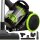 TurboTronic Zyklon Staubsauger - CV07 - brachiale 19kPa Saugkraft 700W ohne Beutel kleiner Trockensauger für Parkett Tierhaare Hundehaare beutellos Bodenstaubsauger SCHWARZ