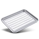 TurboTronic Minibackofen - EV14 - 14 Liter Schwarz, inkl. 1x Grillrost, 1200W Mini Tischbackofen Camping Pizzaofen Kleiner Ofen 100-230°C Mini Backofen
