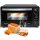 TurboTronic Minibackofen - EV14 - 14 Liter Schwarz, inkl. 1x Grillrost, 1200W Mini Tischbackofen Camping Pizzaofen Kleiner Ofen 100-230°C Mini Backofen