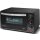 TurboTronic Minibackofen - EV14 - 14 Liter Schwarz, inkl. 1x Grillrost, 1200W Mini Tischbackofen Camping Pizzaofen Kleiner Ofen 100-230°C Mini Backofen