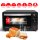 TurboTronic Minibackofen - EV14 - 14 Liter Schwarz, inkl. 1x Grillrost, 1200W Mini Tischbackofen Camping Pizzaofen Kleiner Ofen 100-230°C Mini Backofen