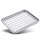 TurboTronic Minibackofen - EV14 - 14 Liter Schwarz, inkl. 1x Grillrost, 1200W Mini Tischbackofen Camping Pizzaofen Kleiner Ofen 100-230°C Mini Backofen