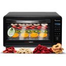 TurboTronic Dörrgerät TurboWave - DFD14 - BIO 14 Liter - 35°C bis 80°C - komplett aus Metall 5 Etagen Obst Gemüse Fleisch Pilze Früchtetrockner Dörrapparat Dörrer Dörrautomat Edelstahl