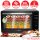TurboTronic Dörrgerät TurboWave – DFD30 – BIO, 30 l, 35–80 °C, komplett aus Metall, 8 Ebenen, für Obst, Gemüse, Fleisch und Pilze, Edelstahl