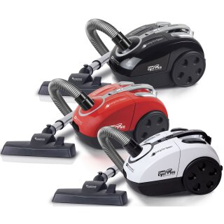 TurboTronic Zyklon Staubsauger – CV09 – Bodenstaubsauger mit 18 kPa Saugkraft, 700 W, 2x Beutel, kompakt für Parkett, Tierhaare & Hundehaare