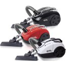 TurboTronic Zyklon Staubsauger – CV09 – Bodenstaubsauger mit 18 kPa Saugkraft, 700 W, 2x Beutel, kompakt für Parkett, Tierhaare & Hundehaare