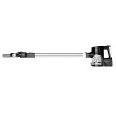 TurboTronic Akku Staubsauger - IQ8 - 22.2V LI-ION, kabelloser 2 in 1 Boden- /Handstaubsauger, beutellos, ultra-Leichtgewicht, extrem starke Saugkraft > 8 kPa, inkl. umfangreichem Zubehör Schwarz