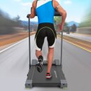 SportTronic ST-500 Klappbares Laufband – 1 PS Motor, bis 10 km/h, Fitness App kompatibel, Selbstschmiersystem, Home Cardio Trainer für Zuhause