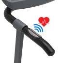 SportTronic ST-500 Klappbares Laufband – 1 PS Motor, bis 10 km/h, Fitness App kompatibel, Selbstschmiersystem, Home Cardio Trainer für Zuhause