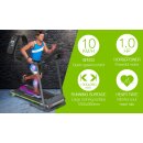 SportTronic ST-500 Klappbares Laufband – 1 PS Motor, bis 10 km/h, Fitness App kompatibel, Selbstschmiersystem, Home Cardio Trainer für Zuhause