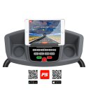 SportTronic ST-500 Klappbares Laufband – 1 PS Motor, bis 10 km/h, Fitness App kompatibel, Selbstschmiersystem, Home Cardio Trainer für Zuhause