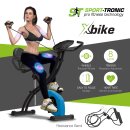 SportTronic ST-X6 Heimtrainer Fahrrad Fahrradtrainer 8...