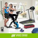 SportTronic ST-X6 Heimtrainer Fahrrad Fahrradtrainer 8 Widerstandsstufen mit Rückenlehne verstellbarer Sitz Fitness Bike Ergometer Trimmrad Standfahrrad Sport Fahrrad für Zuhause / Senioren klapp Rad