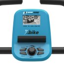 SportTronic ST-X6 Heimtrainer Fahrrad Fahrradtrainer 8 Widerstandsstufen mit Rückenlehne verstellbarer Sitz Fitness Bike Ergometer Trimmrad Standfahrrad Sport Fahrrad für Zuhause / Senioren klapp Rad