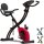 SportTronic ST-X6 Heimtrainer Fahrrad Fahrradtrainer 8 Widerstandsstufen mit Rückenlehne verstellbarer Sitz Fitness Bike Ergometer Trimmrad Standfahrrad Sport Fahrrad für Zuhause / Senioren klapp Rad