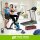 SportTronic ST-X6 Heimtrainer Fahrrad Fahrradtrainer 8 Widerstandsstufen mit Rückenlehne verstellbarer Sitz Fitness Bike Ergometer Trimmrad Standfahrrad Sport Fahrrad für Zuhause / Senioren klapp Rad