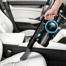 Akku-Staubsauger kabellos 2in1 Handstaubsauger beutellos Wandhalterung LED-Licht