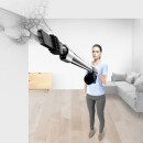 Akku-Staubsauger kabellos 2in1 Handstaubsauger beutellos Wandhalterung LED-Licht