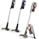 Akku-Staubsauger kabellos 2in1 Handstaubsauger beutellos Wandhalterung LED-Licht