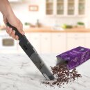 TurboTronic Handstaubsauger - TT-LUX-500 - 90W Akku Handsauger beutellos, 2 Saugstufen, kabellos, mit Dockingstation & HEPA-Filter