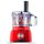 800 W Küchenmaschine 1,2 L Behälter Zerkleinerer Zitruspresse Mixer schwarz rot
