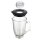 TurboTronic Standmixer - BG6 - 1400 Watt mit 1,5L Glasbehälter Edelstahl Silber, Glas Smoothie Mixer / Maker Ice Crush Funktion Milchshaker Blender BPA FREI Schwarz