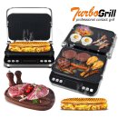 Kontaktgrill abnehmbare Platten, Tischgrill elektrisch, digital, Sandwichtoaster