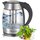 2200 Watt Glas Wasserkocher mit Teesieb aus Edelstahl 1,8 Liter LED BPA Frei