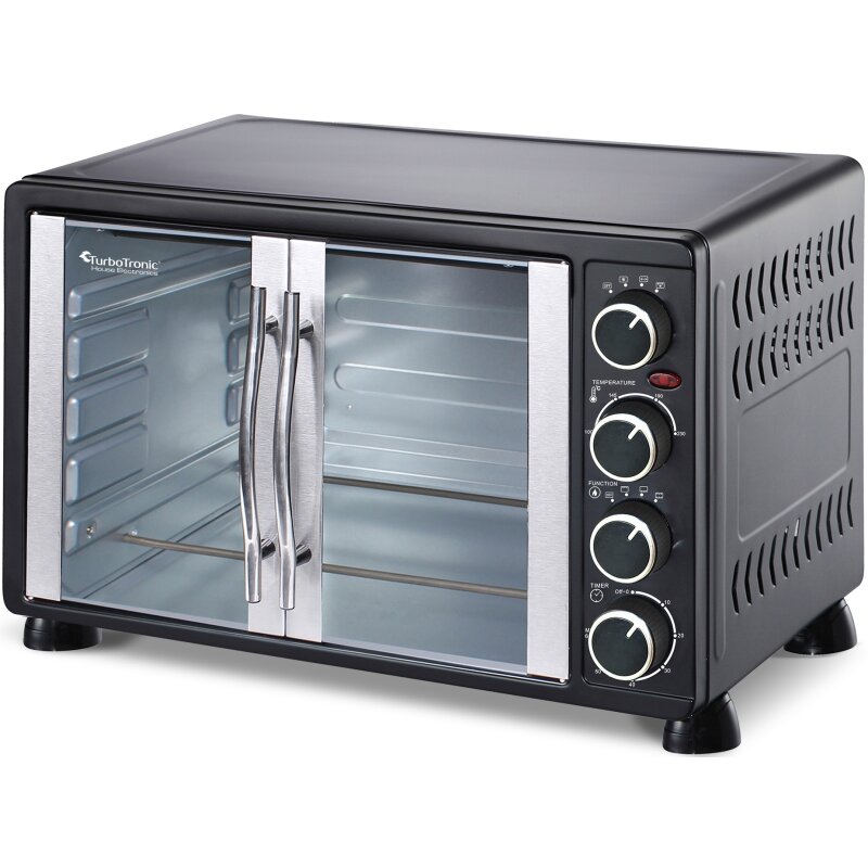 Produktbild von Backofen Mit Drehspieß TurboTronic Digitaler Mini-Backofen 45L