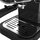 TurboTronic Retro Espressomaschine CM23 - 19 Bar Pumpe + Milchschäumer Vintage Design Siebträgermaschine Espresso Siebträger Kaffeemaschine Barista Maschine klein Padmaschine