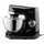 Küchenmaschine 2000W 5L Edelstahl-Rührschüssel Knetmaschine schwarz