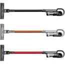 TurboTronic Akku Staubsauger - IQ9 - kabelloser 2in1 Stabstaubsauger & Handstaubsauger, 10 kPa Saugleistung, 35 Min Laufzeit, beutellos, LED-Bodenbürste