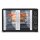 TurboTronic Minibackofen mit Umluft, 45l, schwarz, 2000W, Drehspieß, Timer, Mini Backofen, Pizzaofen, Backblech, Innenbeleuchtung