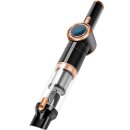 TurboTronic Akku Handstaubsauger - TT-CT20 - 15 kPa – Extrem Saugstark, Kabellos, Mit Ladestation, Beutellos, Für Auto, Haushalt & Tierhaare schwarz-gold