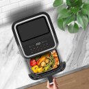 TurboTronic Heissluftfritteuse XL, 5 Liter - AF12 - digitale XL Heißluftfritteuse, 10 Programme, Airfryer, Fritteuse ohne Fett / Öl, 100°C - 200°C Airfryer Luftfritteuse Air Friteuse Power