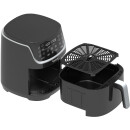 TurboTronic Heißluftfritteuse XXL - TT-AF13D - Airfryer 8 Liter 1700W Digital 13 Programme Touch-Display 80 bis 200°C Große Familiengröße Einlagegitter Schwarz