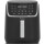 TurboTronic Heißluftfritteuse XXL - TT-AF13D - Airfryer 8 Liter 1700W Digital 13 Programme Touch-Display 80 bis 200°C Große Familiengröße Einlagegitter Schwarz