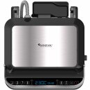 TurboTronic Kontaktgrill - CG900 - abnehmbare Platten, LCD Display, digital, 180° Öffnung, Tischgrill, Paninimaker, Elektrogrill, Fleischgrill, Burgergrill, Steakgrill, Sandwichtoaster