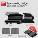 TurboTronic Kontaktgrill - CG900 - abnehmbare Platten,...