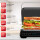 TurboTronic Kontaktgrill - CG900 - abnehmbare Grillplatten, LCD-Display, digital, 180° Öffnung, Tischgrill, Paninimaker, Elektrogrill, Steak- und Burgergrill, Silber