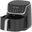 TurboTronic Heissluftfritteuse XXL 8 Liter - AF13D - digitale XL Heißluftfritteuse, 13 Programme, Airfryer, große Fritteuse ohne Fett / Öl, 80°C - 200°C Airfryer Luftfritteuse Air Friteuse Power Schwarz