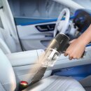 Akku Staubsauger 5KPA Handstaubsauger mit 47k RPM Gebläse 2 Stufen kabellos 0,15 L beutellos Fugendüse Akku Staubsauger kabellos