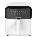 TurboTronic Heißluftfritteuse XL 6L - AF190 - Airfryer ohne Öl & Fett, Digital, 8 Programme, 1600W, 40–200°C, spülmaschinenfest, Rapid-Air