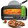 TurboTronic Pizzaofen - PO13 - 37cm (14,6") große Pizza bis 400°C mit Pizzastein Indoor / Outdoor Elektrisch Garten für Zuhause Pizza Back Ofen Tisch Stein Flammkuchen mobiler