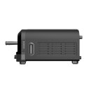 TurboTronic Pizzaofen Elektrisch 450 Grad - PO14 - Tisch-Backofen für 37cm Pizza & Flammkuchen, 2200W Steinbackofen mit Pizzastein, Mobiler Pizzaofen Indoor/Outdoor für Garten & Küche