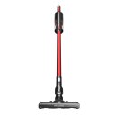 TurboTronic 120W Akku Staubsauger mit LASER-LED 11000 reale PA Saugkraft, 3 Stufen, 40 min Handstaubsauger Stiel Bodenstaubsauger beutellos, Parkett Tierhaare