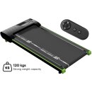 Ultraflaches Laufband mit 2x Steigung bis 6 km/h 4 Programme + Fernbedienung  Walking Pad Gehtrainer für Schreibtisch Zuhause bis 120 kg