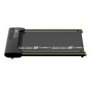 Ultraflaches Laufband mit 2x Steigung bis 6 km/h 4 Programme + Fernbedienung  Walking Pad Gehtrainer für Schreibtisch Zuhause bis 120 kg